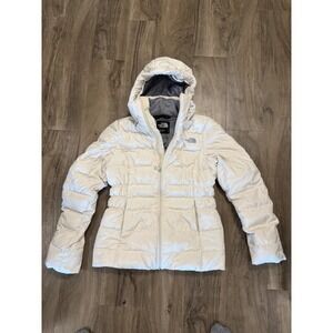 North Face Women's Size Small Gotham II 550 Down Hooded Parka Winter Jacket
